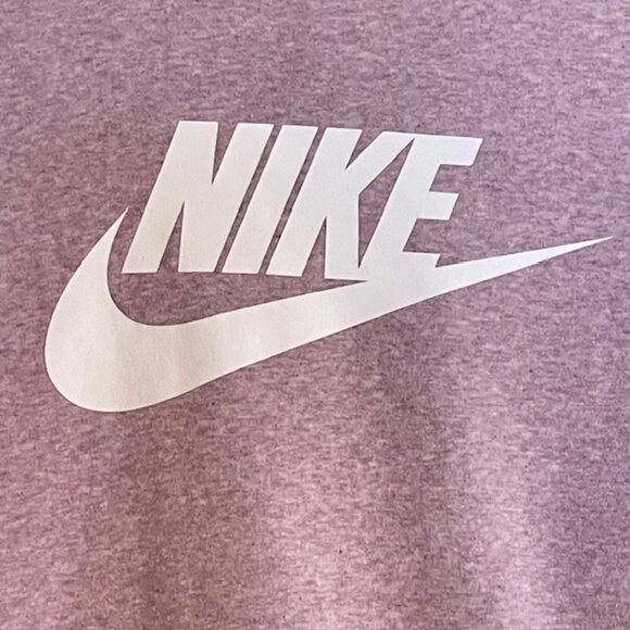 NIKE Heritage Full Zip Heather Mauve Bomber Jacket - Size Small - Picture 5 of 8